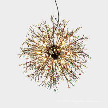 Colorful Beads Chandelier American Design For Living Room